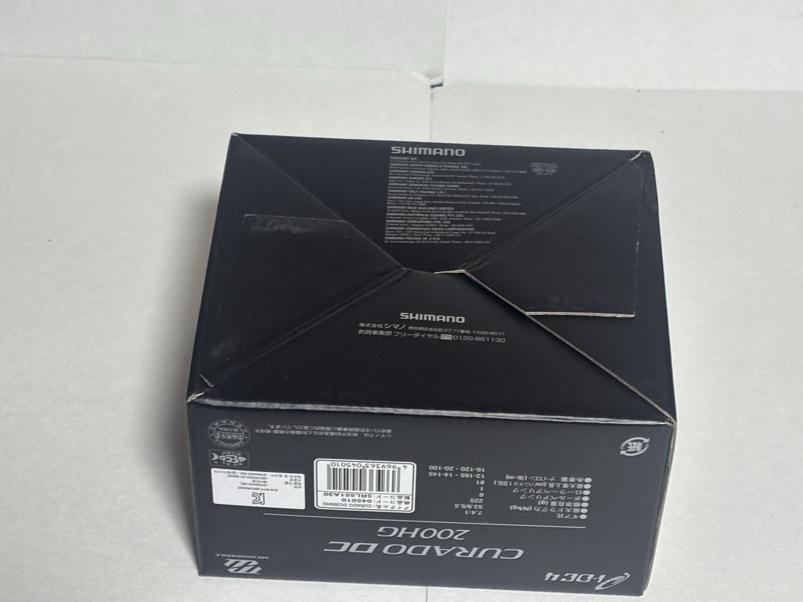 SHIMANO 22 CURADO DC 200HG Gear 7.4