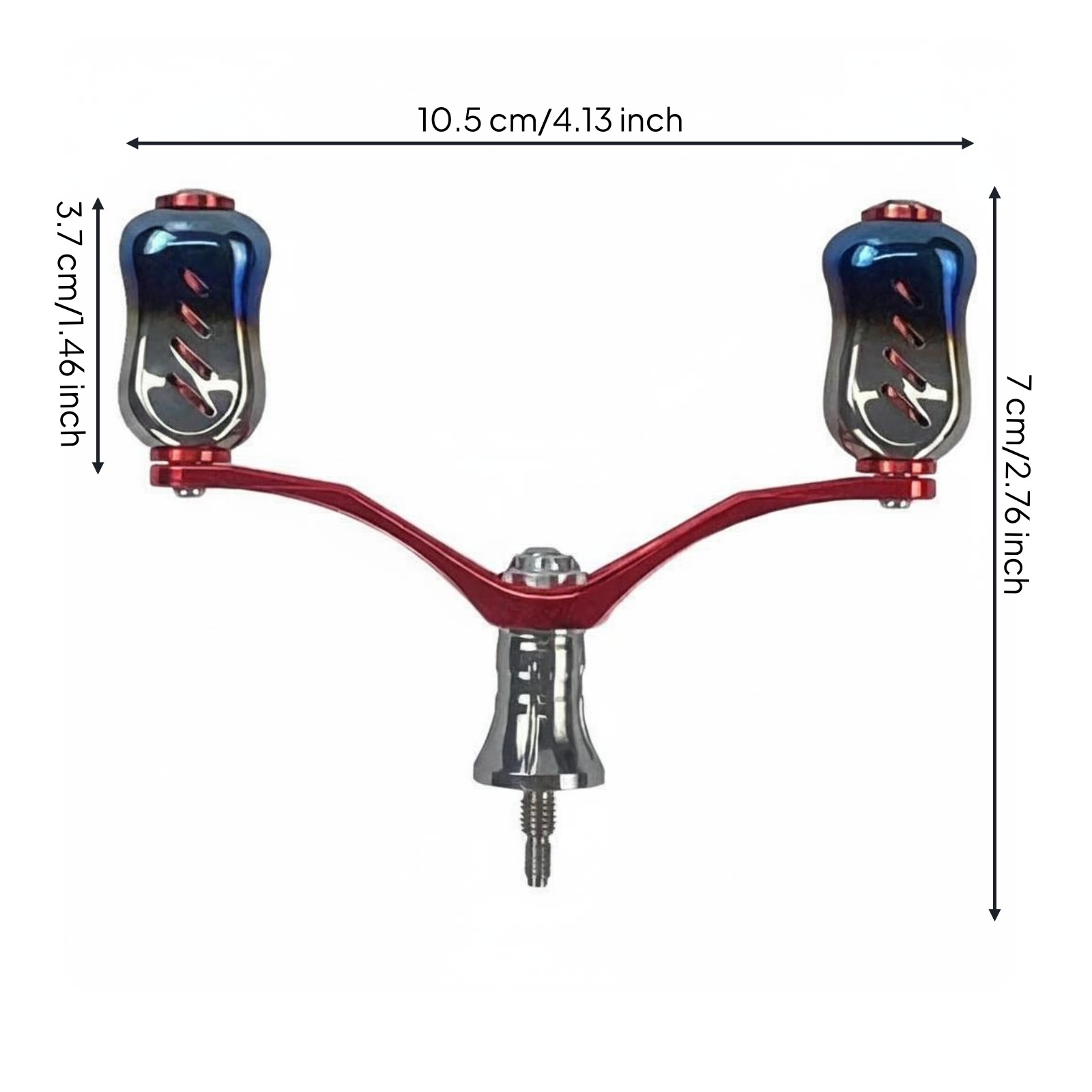 DIY Reel Handle Lever Sturdy Construction Fishing Tackle Aluminum Alloy