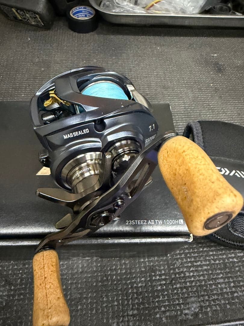 DAIWA 23 STEEZ A II TW 1000HL Baitcasting Reel Used JDM Japan