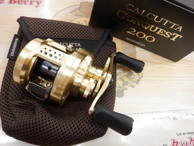 Shimano 21 Calcutta Conquest 200 Baitcast Reel 04234 with Box Free shipping