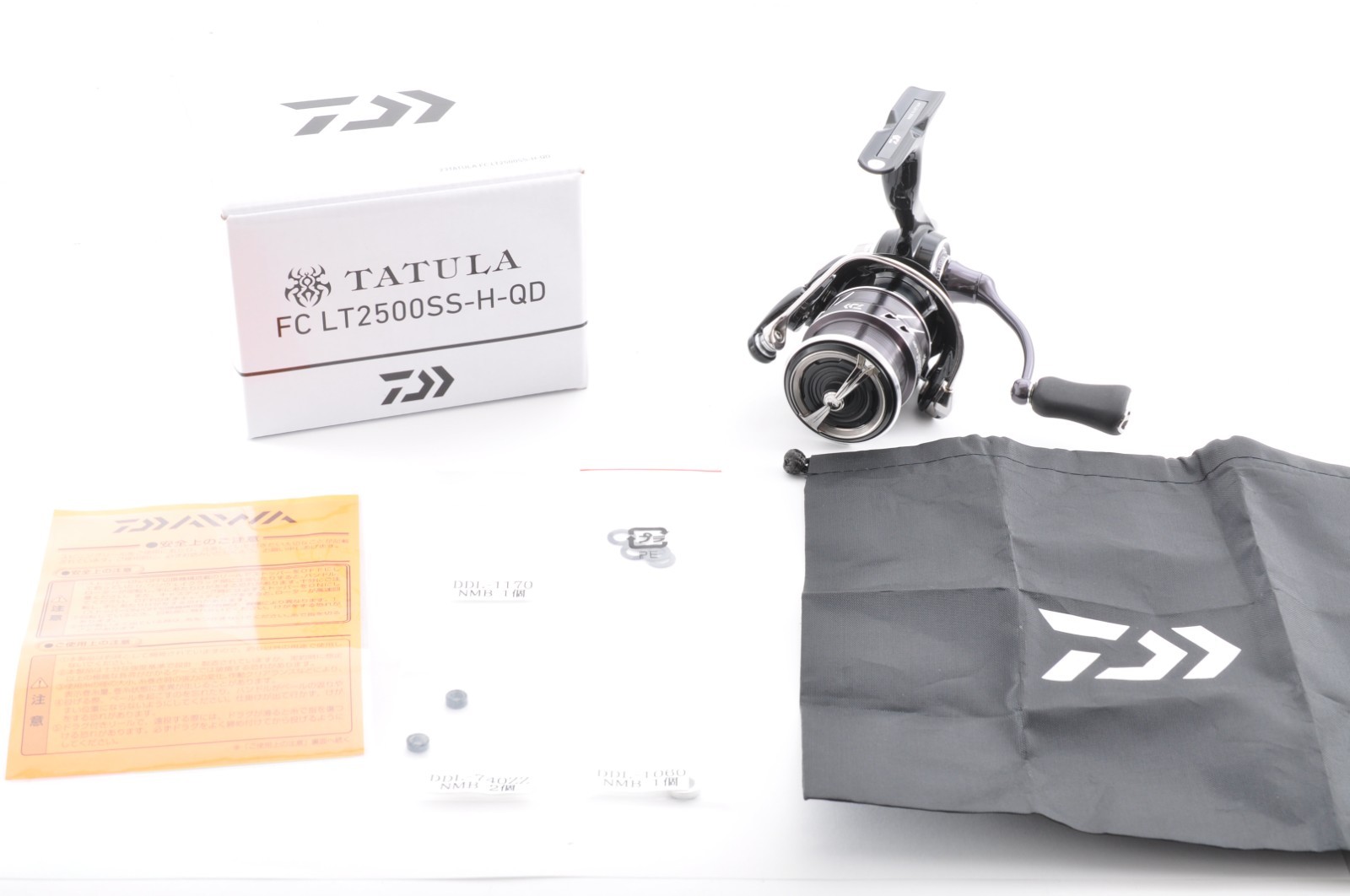Daiwa 23 Tatula FC LT 2500SS H QD Near Mint Fishing Spinning Reel B0280