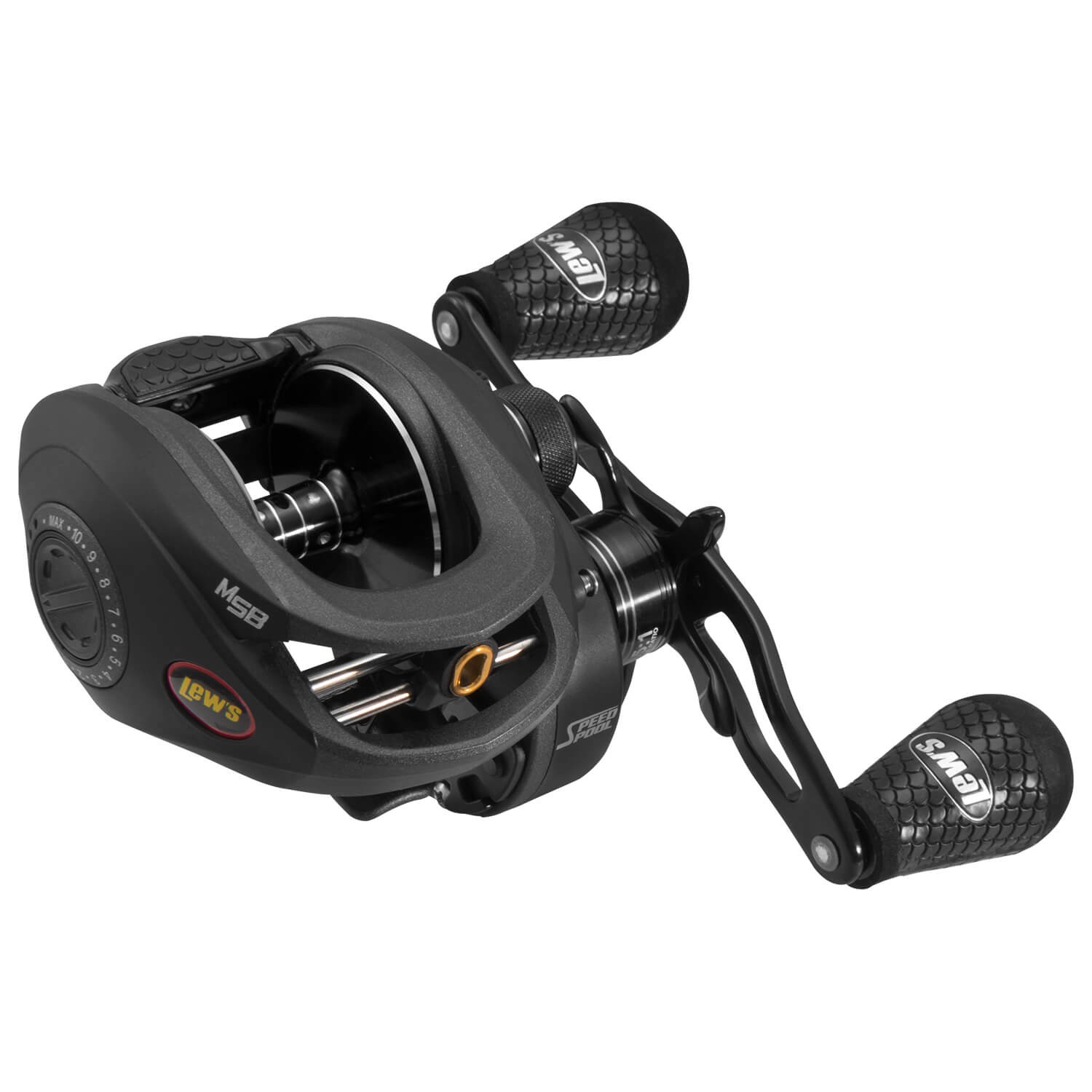 Lew’s Super Duty 300 Baitcast Reel Black Spinning Fishing Pike Zander MSB 39mm
