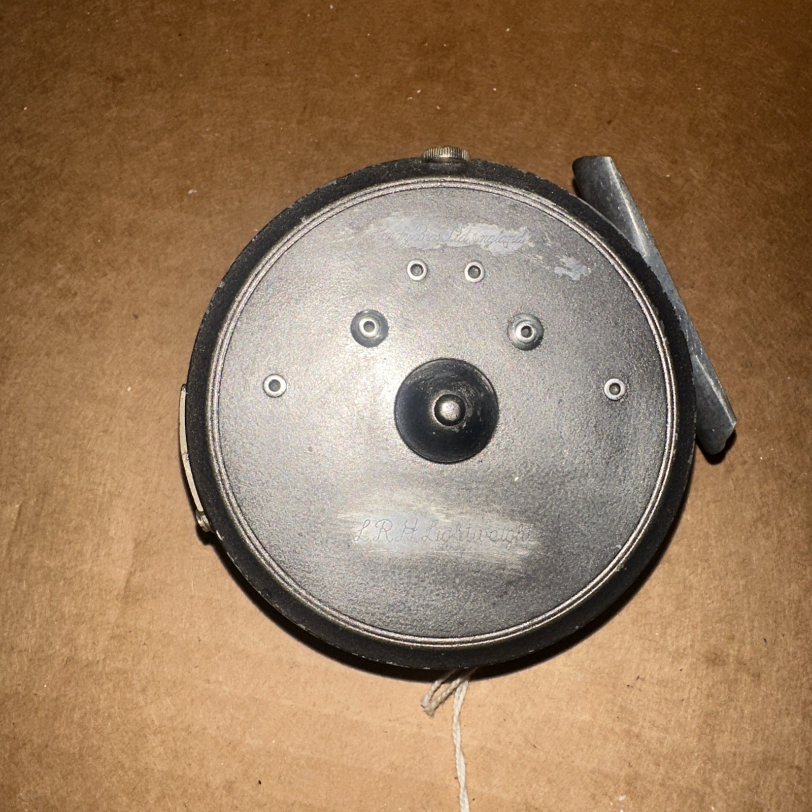 ** Vintage Rare Find Hardy Bros LRH Lightweight Fly Fishing Reel good condition*