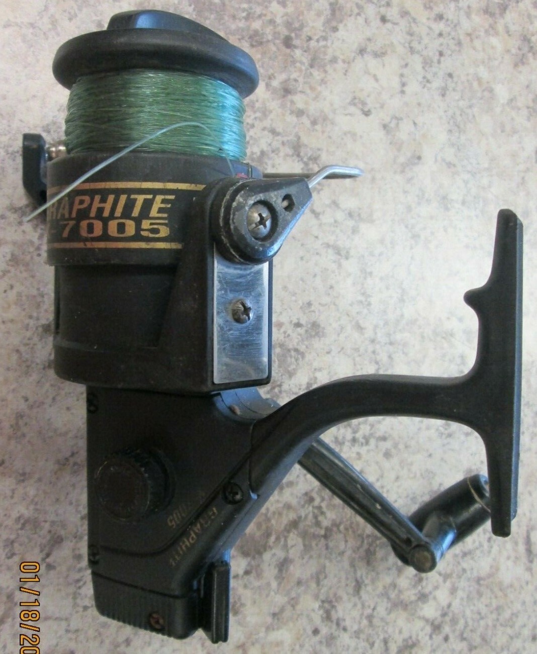HI Hi-tech Graphite X-7005 Spinning Reel – Fishing Tackle Gear