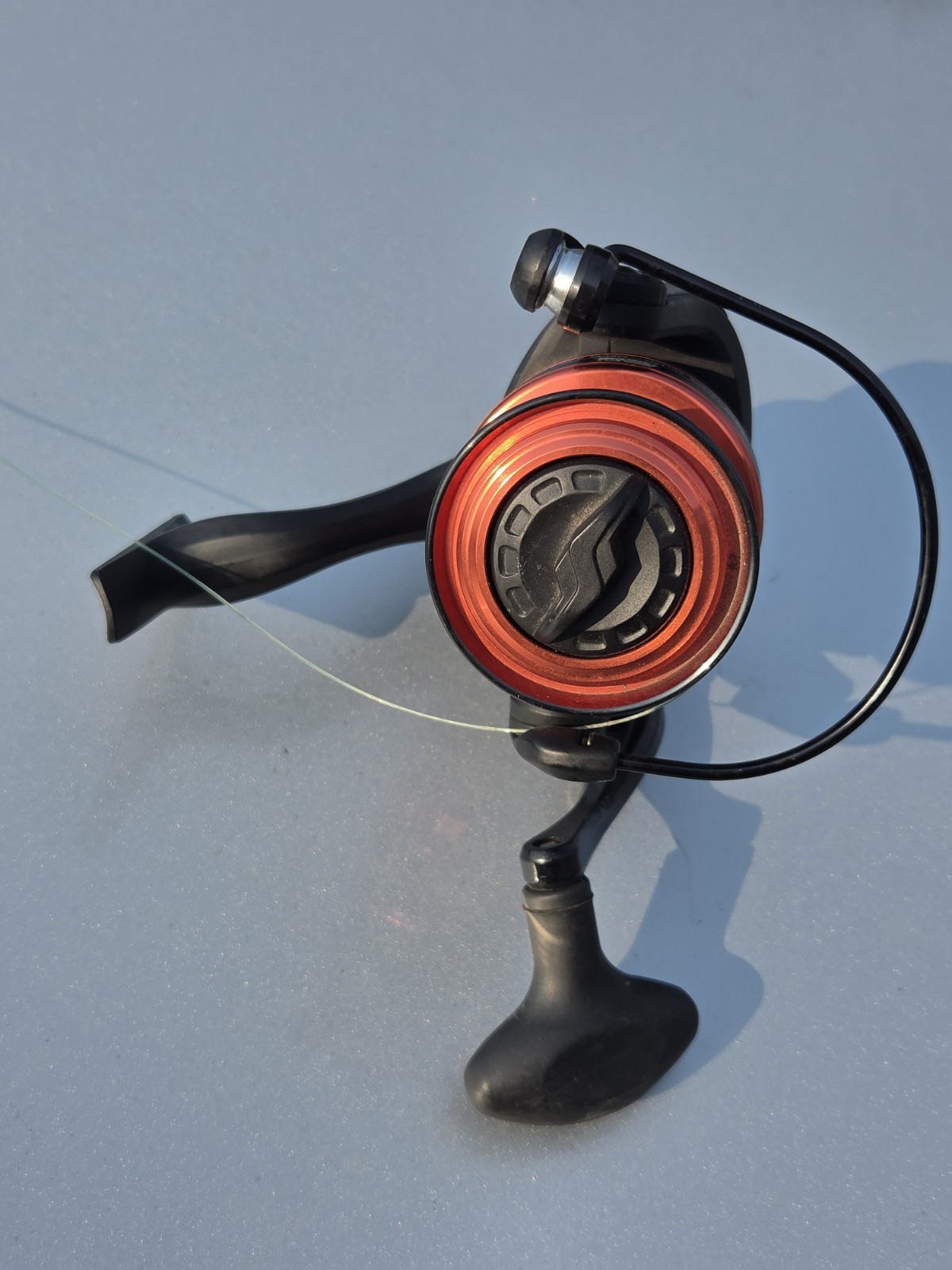 Abu Garcia Black Max 60 BMAXSP60 Open Face Fishing Reel With 50 Pound Test Line