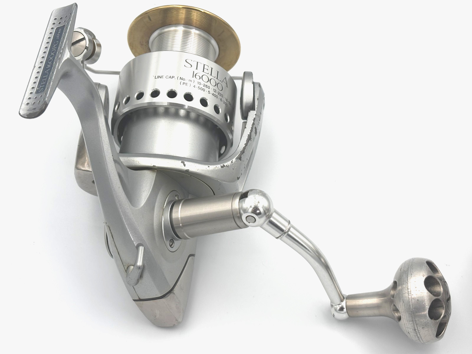 Vintage Shimano 98/99 Stella 16000PG Spinning Reel w/ 2 Genuine Spare Spools