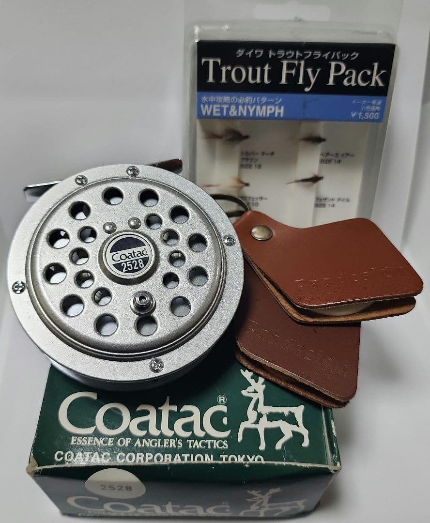 Coatac 2528 Fly Reel Pazdesign Line Cleaner Fly Pack Set Trout Fly Fishing
