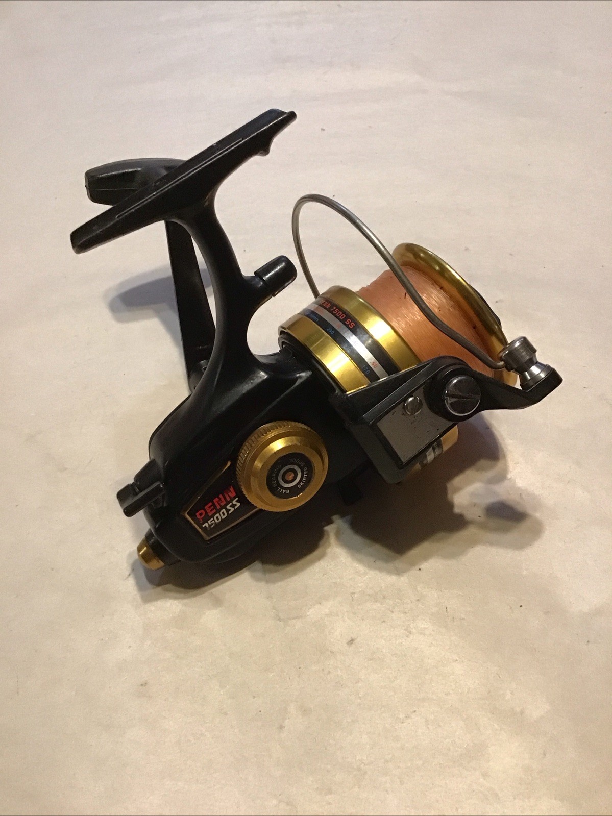 Penn 7500 SS – (4.6:1) Spinning Fishing Reel Made in USA Lot P29
