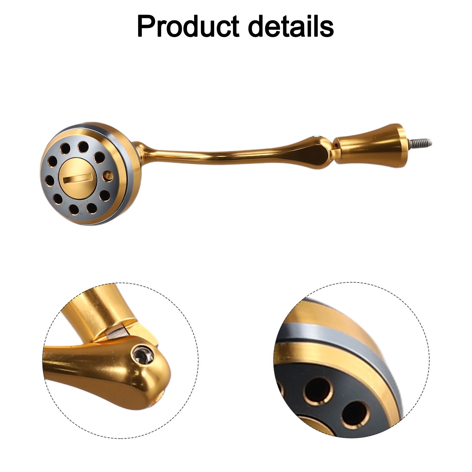 Premium Folding Rocking Handle for Spinner Reel Suitable for All Anglers