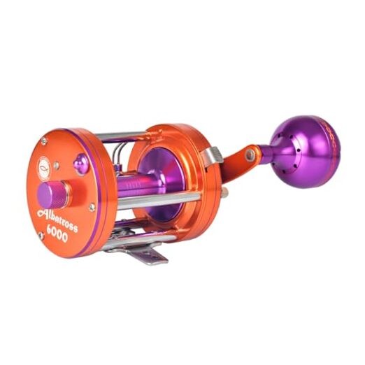 Albatross 6000 Catfish Reels, Conventional A: Right – Orange – Albatross 6000