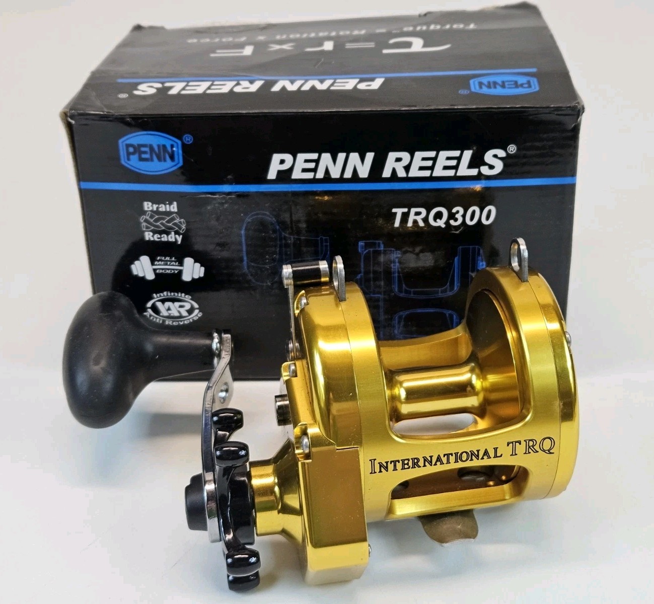 Penn International Torque TRQ300 Fishing Reel NEW OLD STOCK! OPEN BOX!
