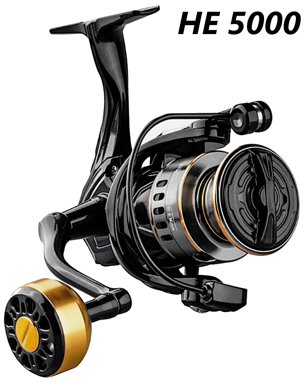 Fishing Reel 5.2:1 Freshwater Saltwater Right Left Metal Spool Casting Spinning