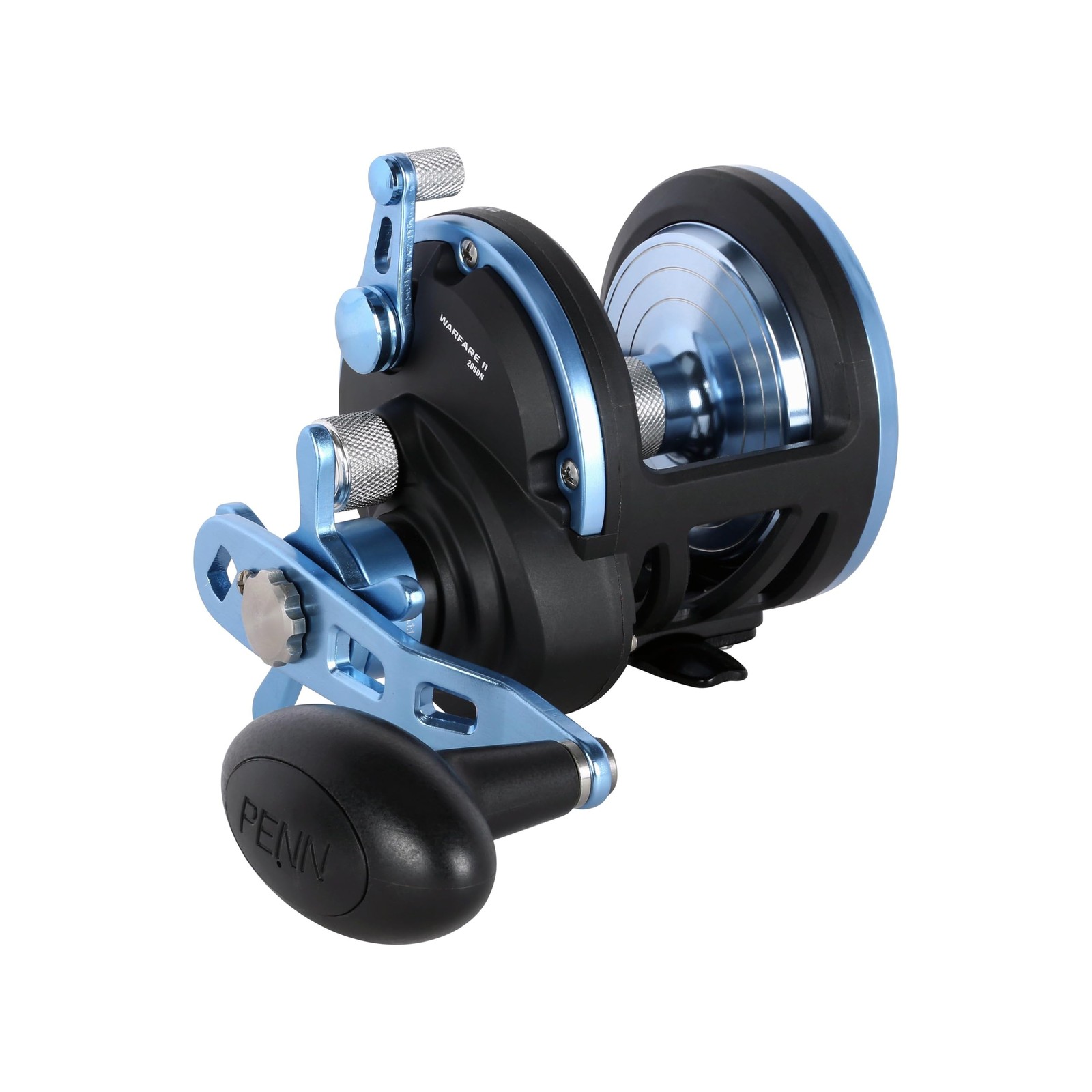 Penn Warfare II Star Drag Conventional Fishing Reel, Size 30, Graphite Body
