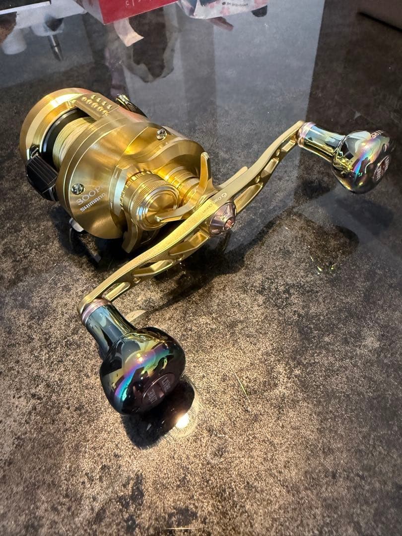 SHIMANO Ocea Conquest 300PG Right Handle Baitcasting Reel Used JDM Japan S