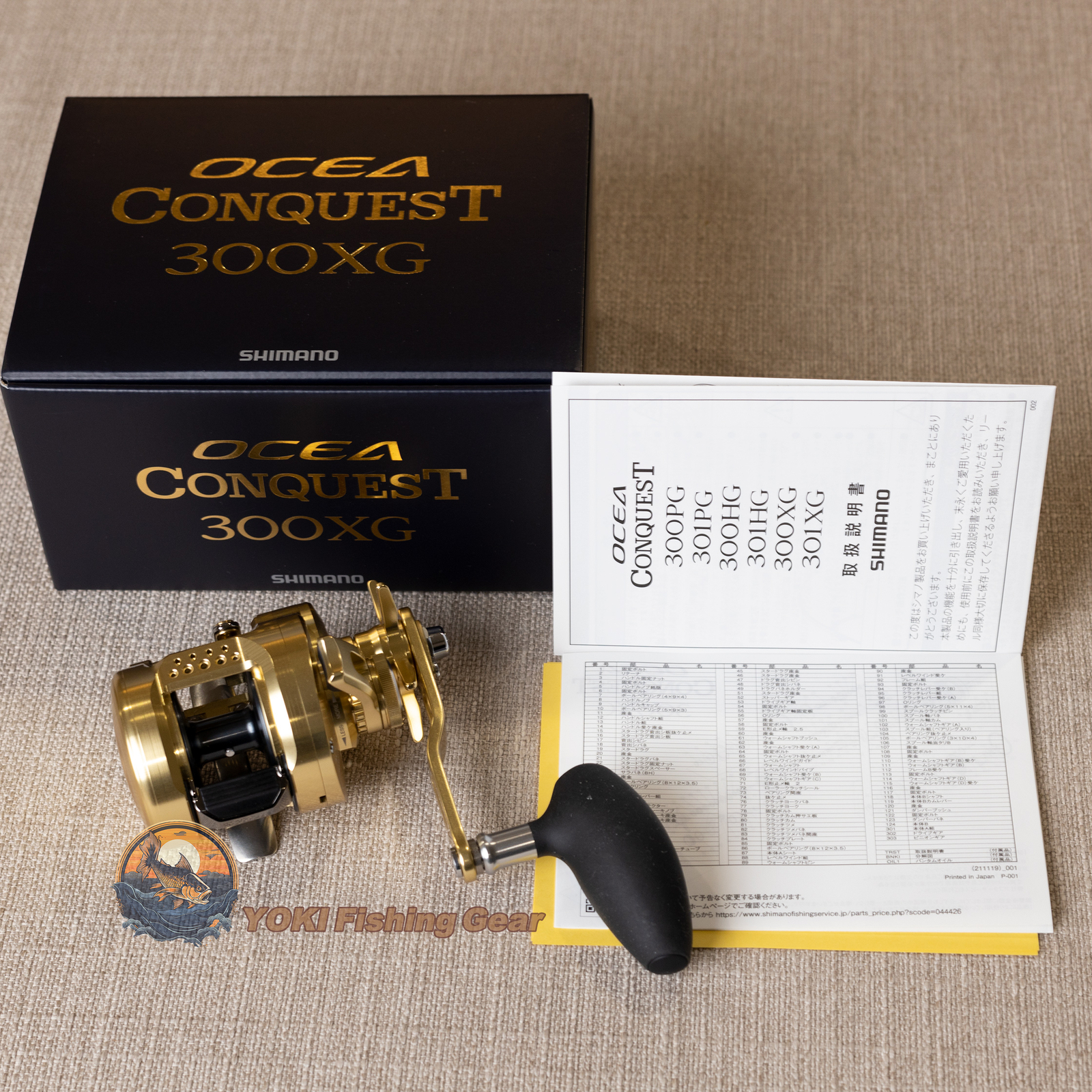 Shimano 23 Ocea Conquest 300 XG Baitcast Reel Right Hand Shipping from Japan