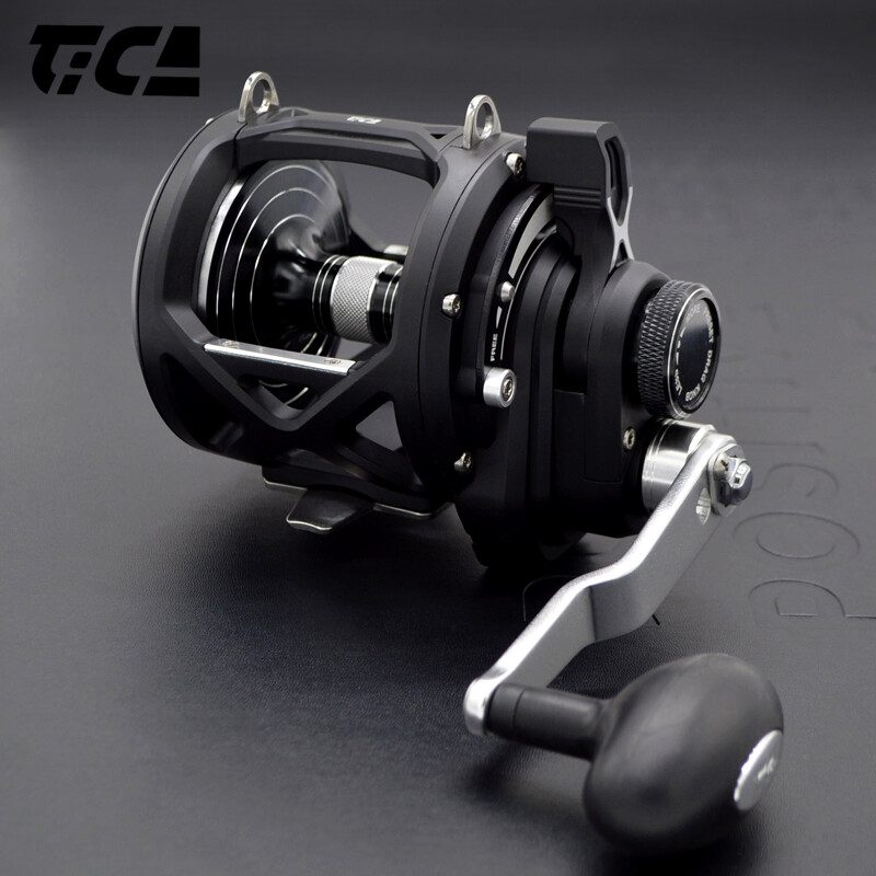 TICA OXEAN Multiplier Reel Graphite Frame Lever Drag Saltwater Trolling Fishing