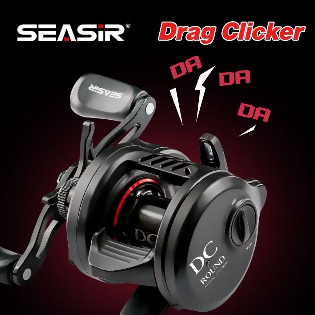 SEASIR DC Round Baitcasting Reel Saltwater Brass Gear Fishing Reel FREE SHIPPING