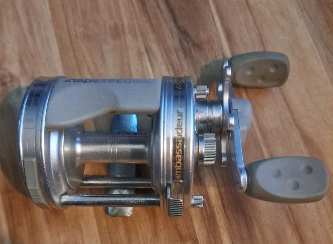 Abu Garcia Ambassadeur 6500C3 Baitcasting Fishing Reel 5.3:1 Sweden Bait Clicker