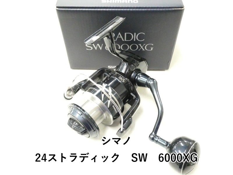 SHIMANO Spinning Reel 24 STRADIC SW 6000XG 6.2:1 X-PROTECT HAGANE Exc+++