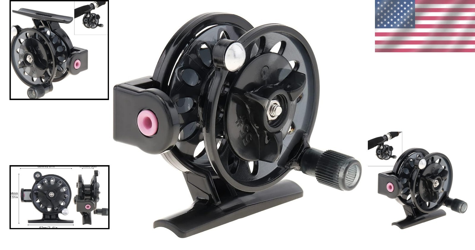 High Speed Fishing Reel – 40g Lightweight Spinning Reel for Right Hand Users