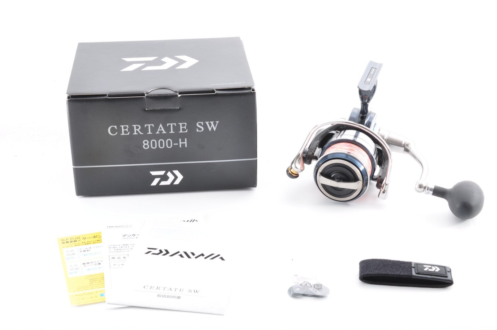 Daiwa 21 Certate SW 8000 H Excellent+5 Fishing Spinning Reel from Japan B0352
