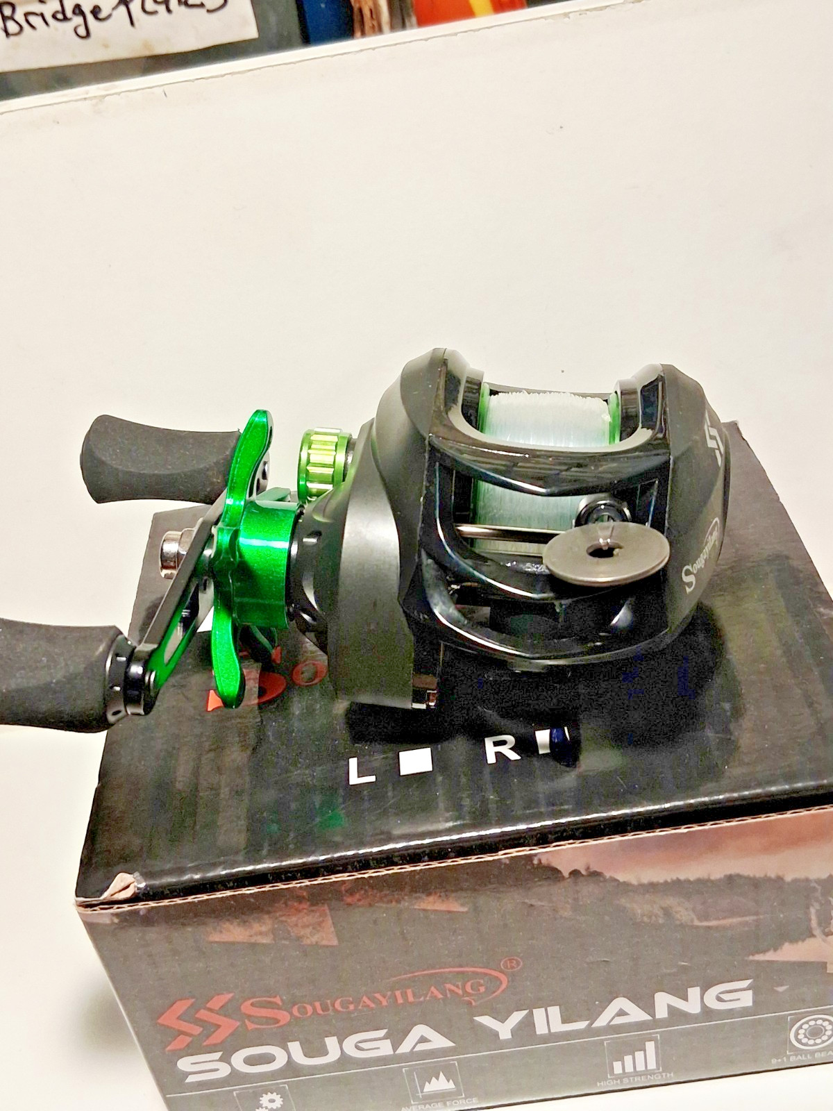 Sougayilang, Baitcasting Reel. Not Shimano or Daiwa. New in Box. GREEN