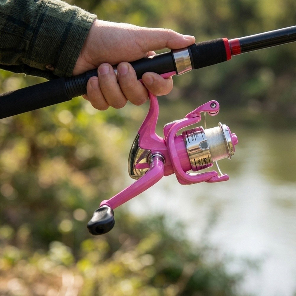 High Efficiency Reel Folding Handle Smooth Bearing Strong Brake System