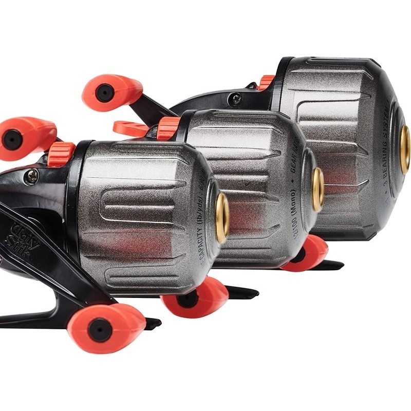 Tuff Spincast Fishing Reels 3 Stainless Steel Ball Bearings Instant Anti-Reverse