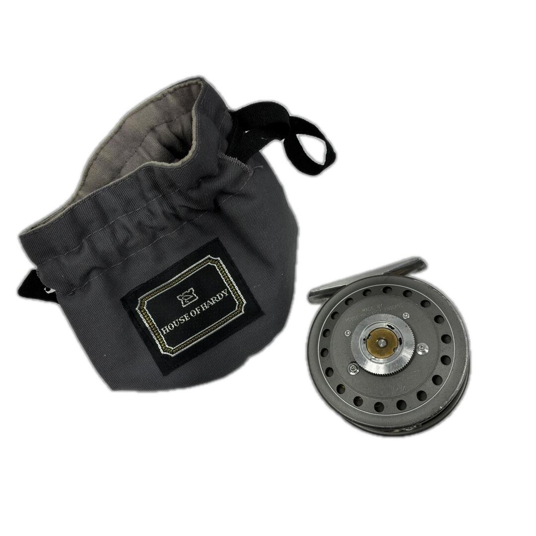 House of Hardy JLH Ultralite 2/3/4 Fly Reel with Pouch Made in England
