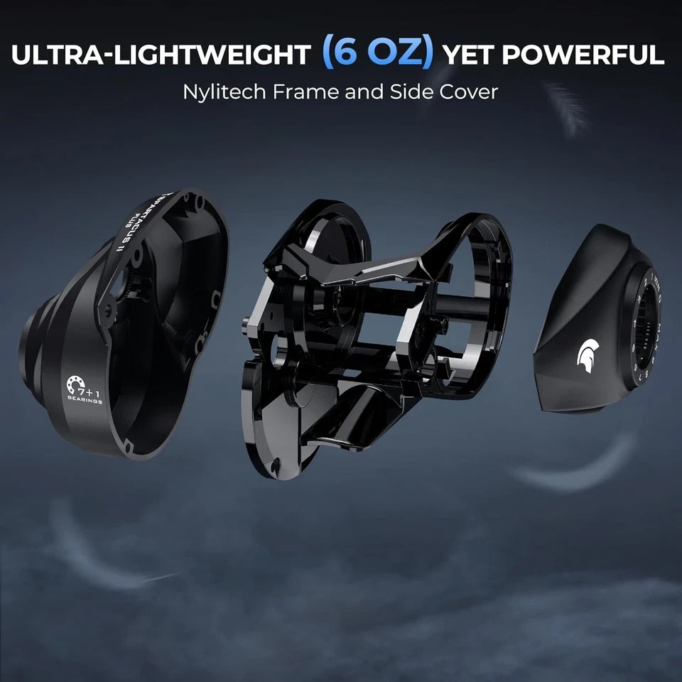Spartacus II plus Baitcasting Reel, Dualbalance™ Magnetic Braking System, 8.0:1