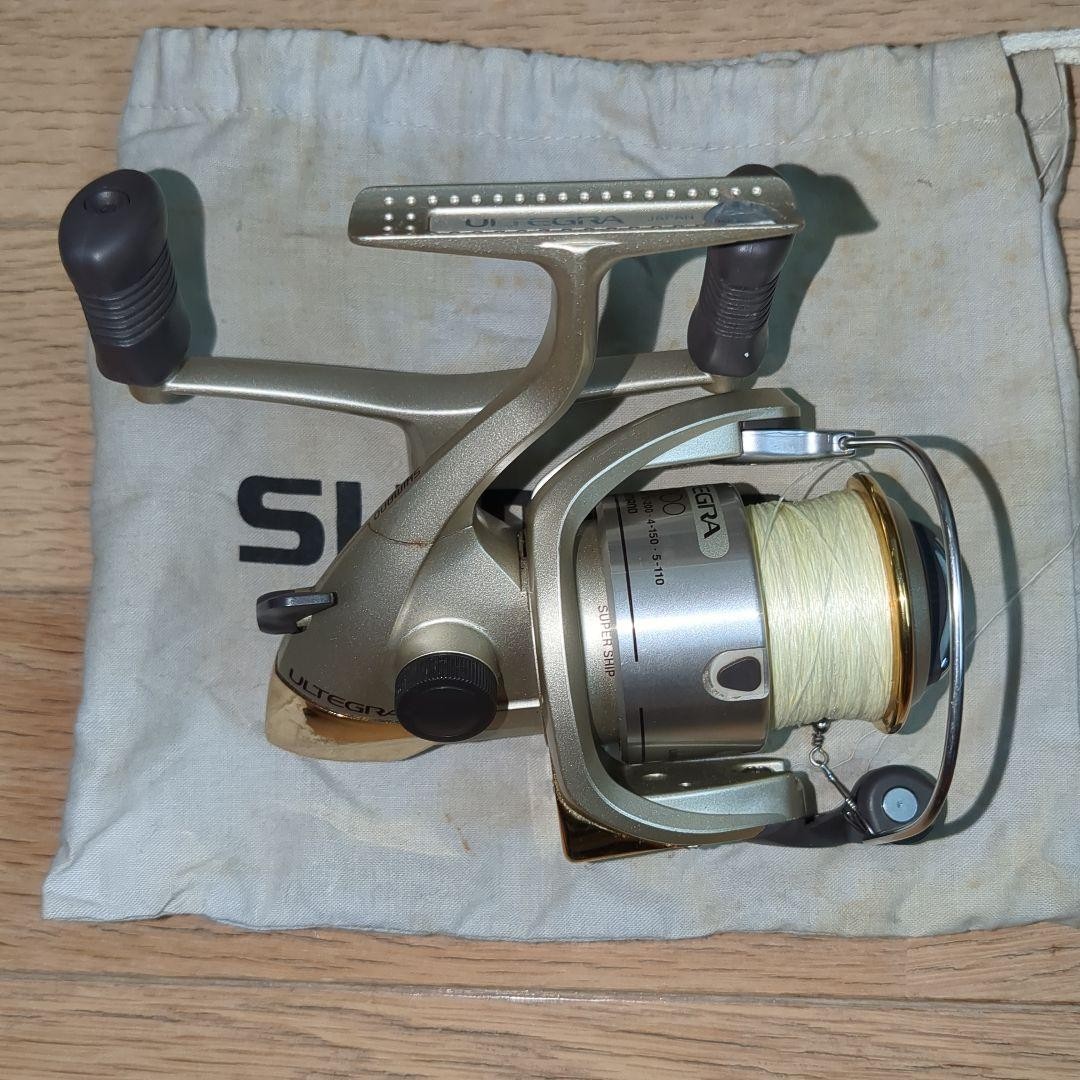 Shimano Ultegra 4000 Spinning Reel Used Smooth Operation
