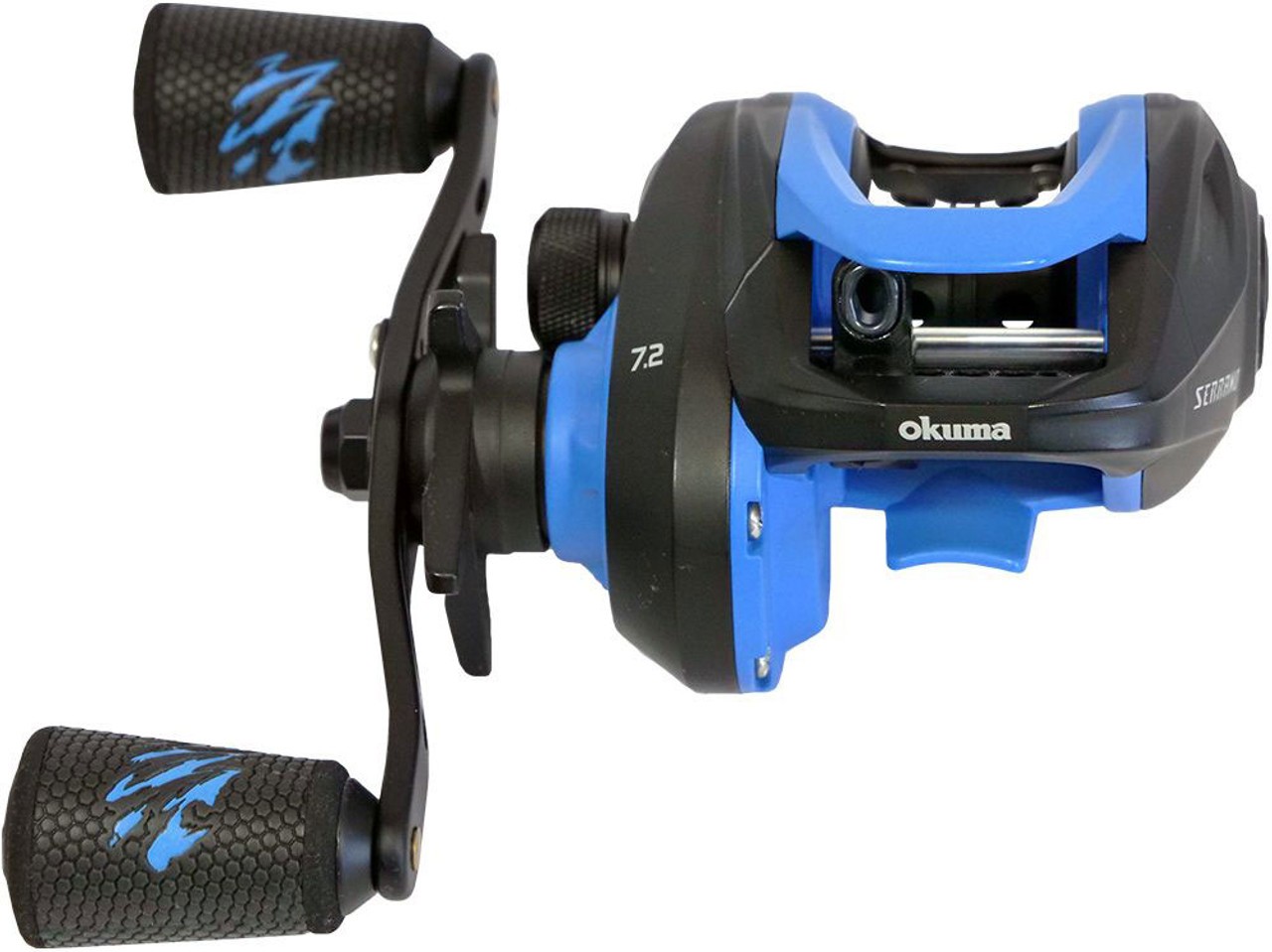 Okuma SRN100H-A Low Profile Bait-Cast Fishing Reel 7.2:1 Gear Ratio