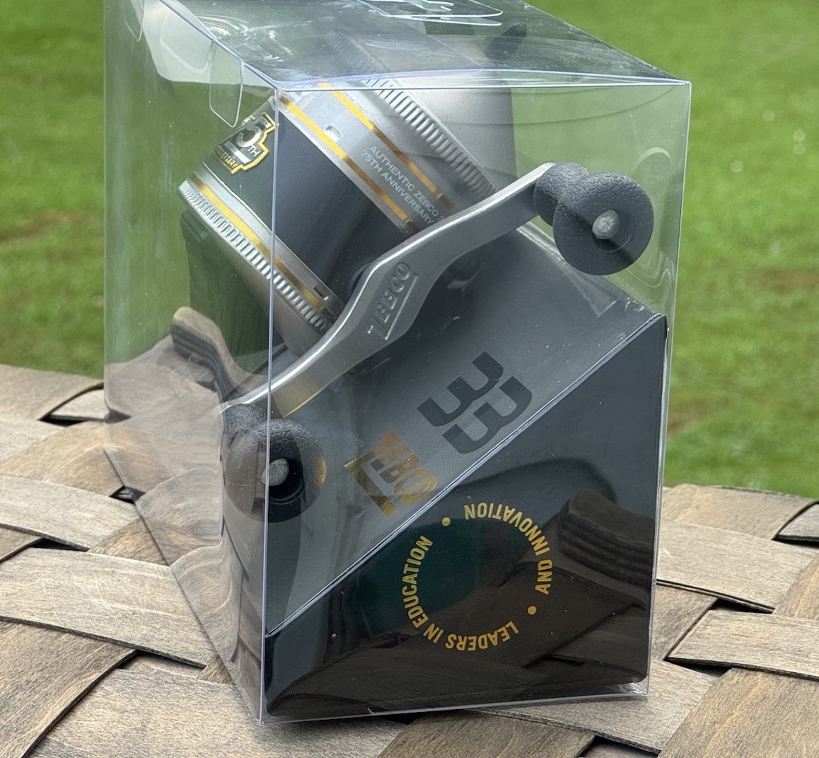 Zebco 33 75th Anniversary Reel Serial #1672 Limited Edition Collectible