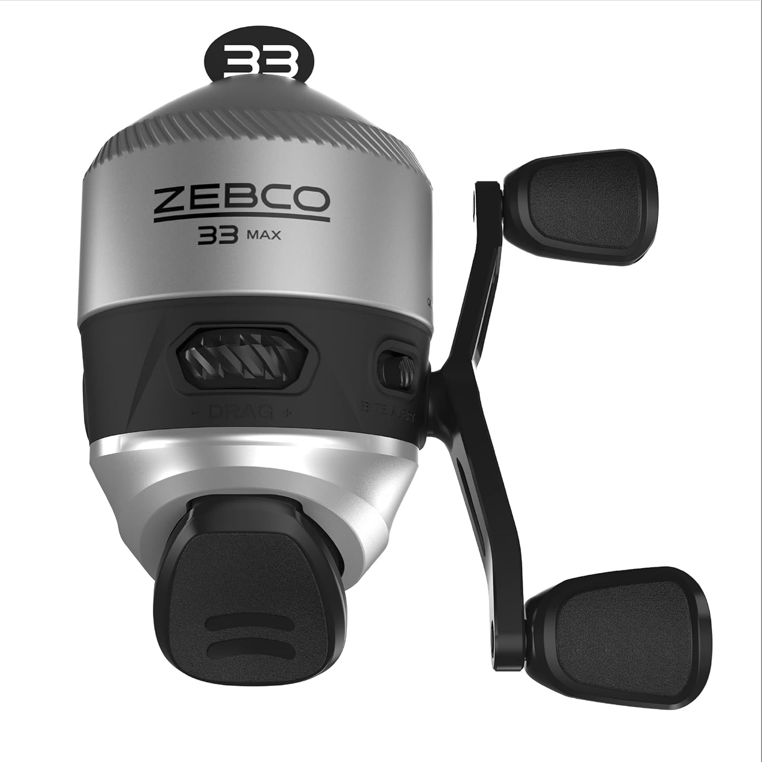 33 Spincast Fishing Reel, Changeable Right or Left-Hand Retrieve, Built-in