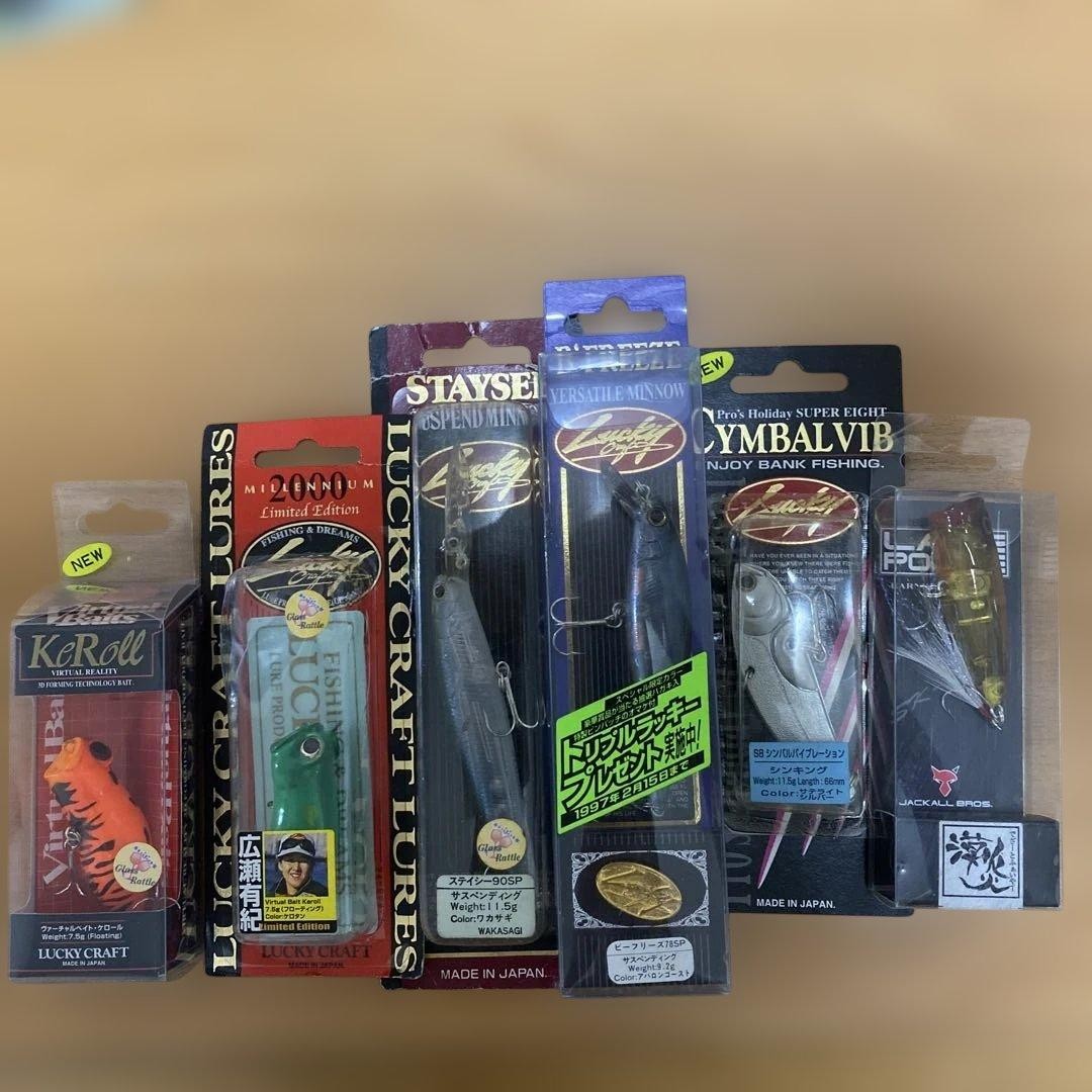 LUCKY CRAFT Keroll Red Salamander Keroll Kerotan Stacy 90SP Befreeze 78SP