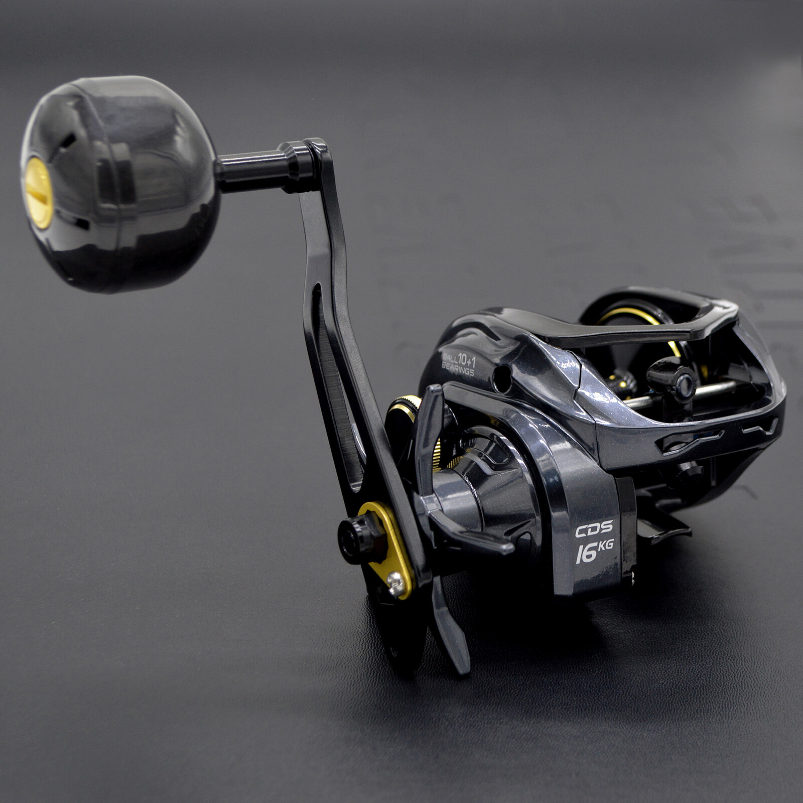 CAMEKOON Bahamut 400 Baitcasting Reels Jigging Fishing Carbon Frame Power Handle