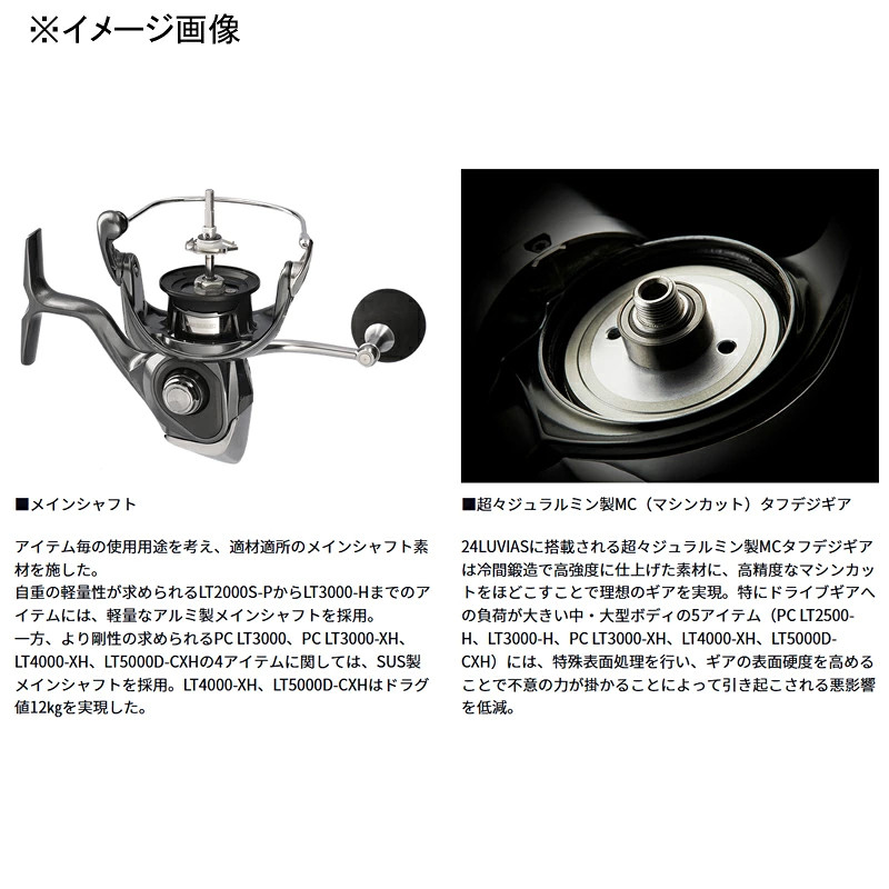 Japan Daiwa 24 LUVIAS LT2500S-XH