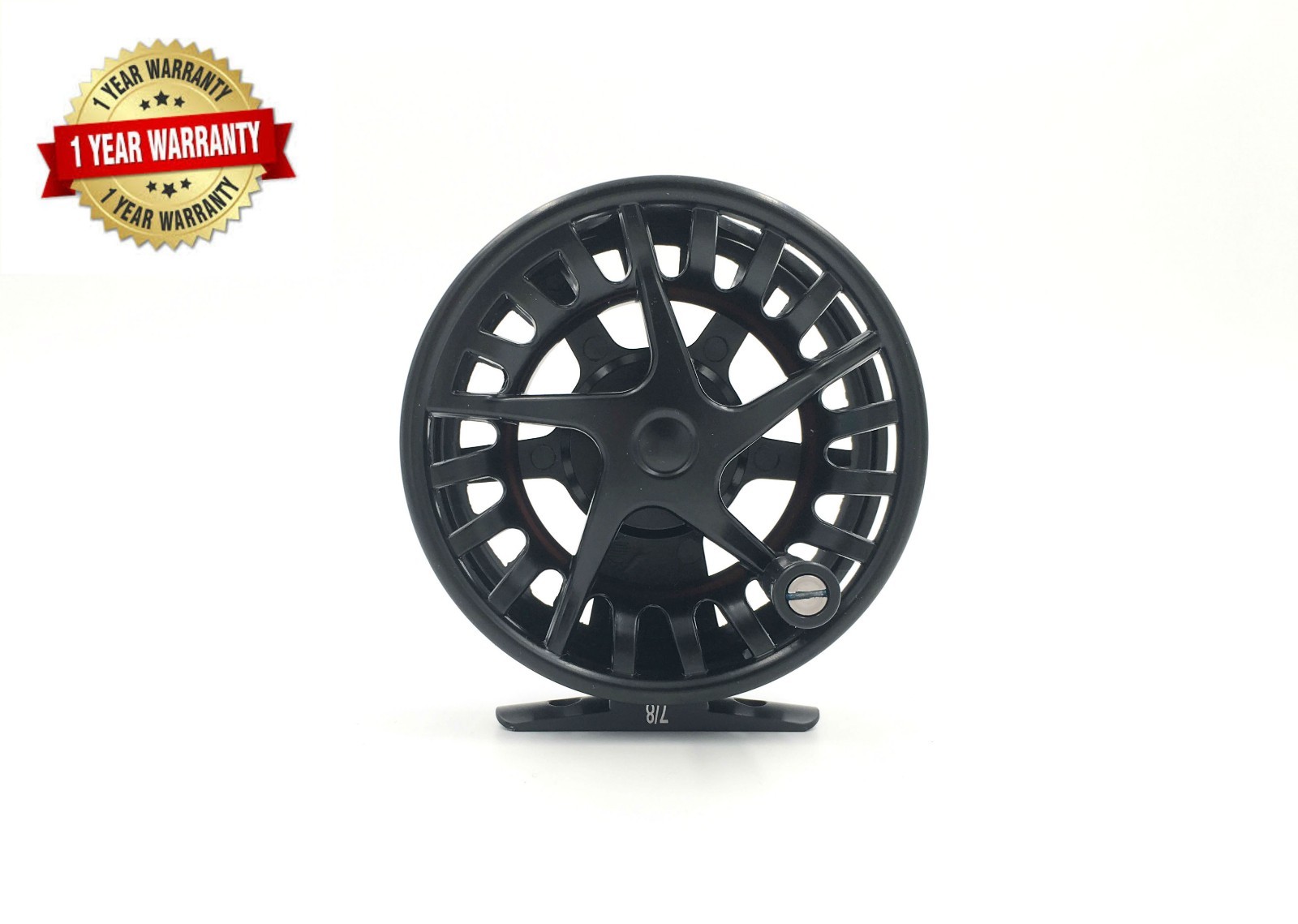 Rudder Light weight Fly Reel Fishing Reels 5/6, 7/8 Black Red 1 PC