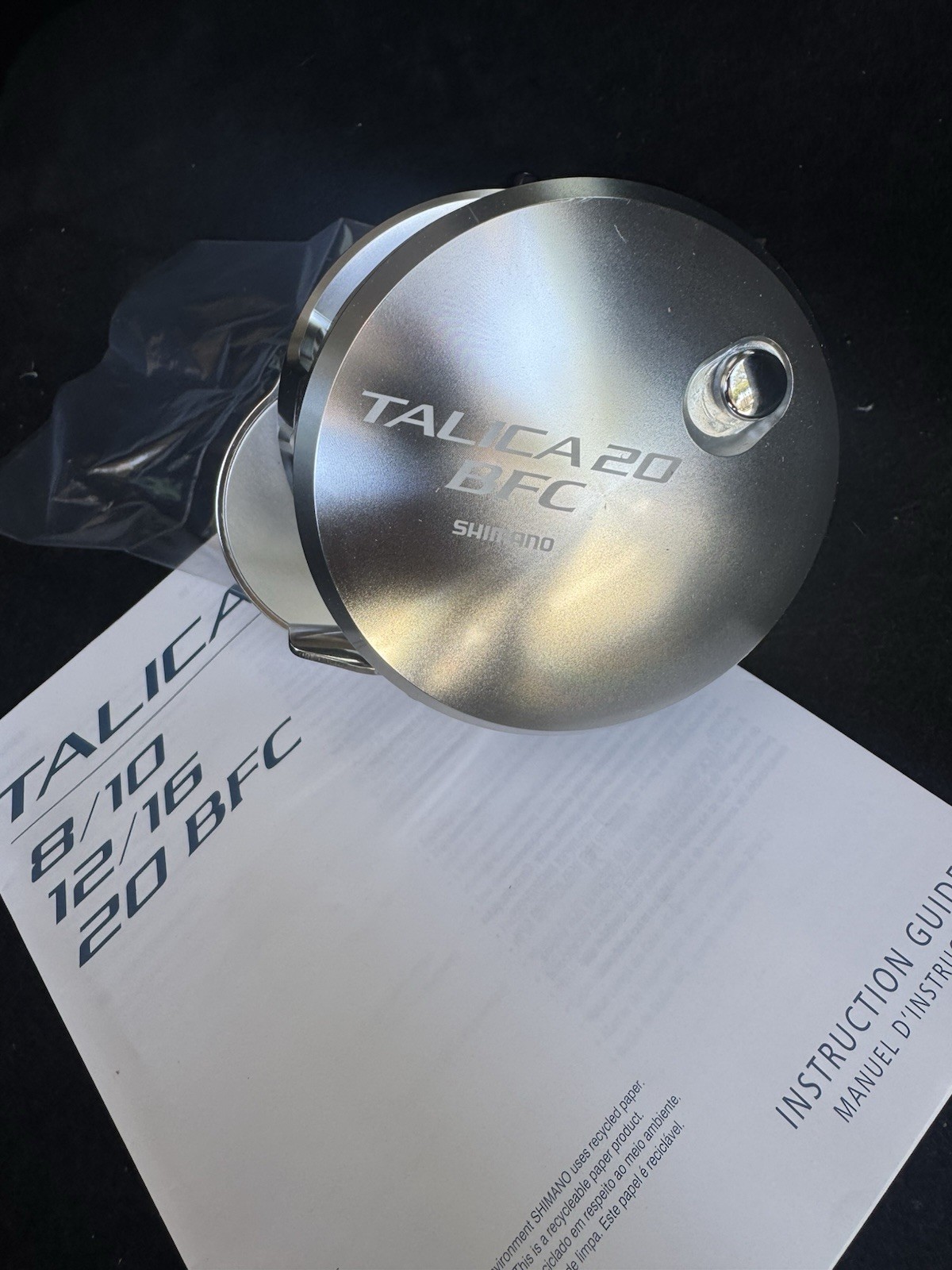 Shimano Talica 20 BFC Lever Drag Conventional Reel 6.7:1 Right TAC20BFC