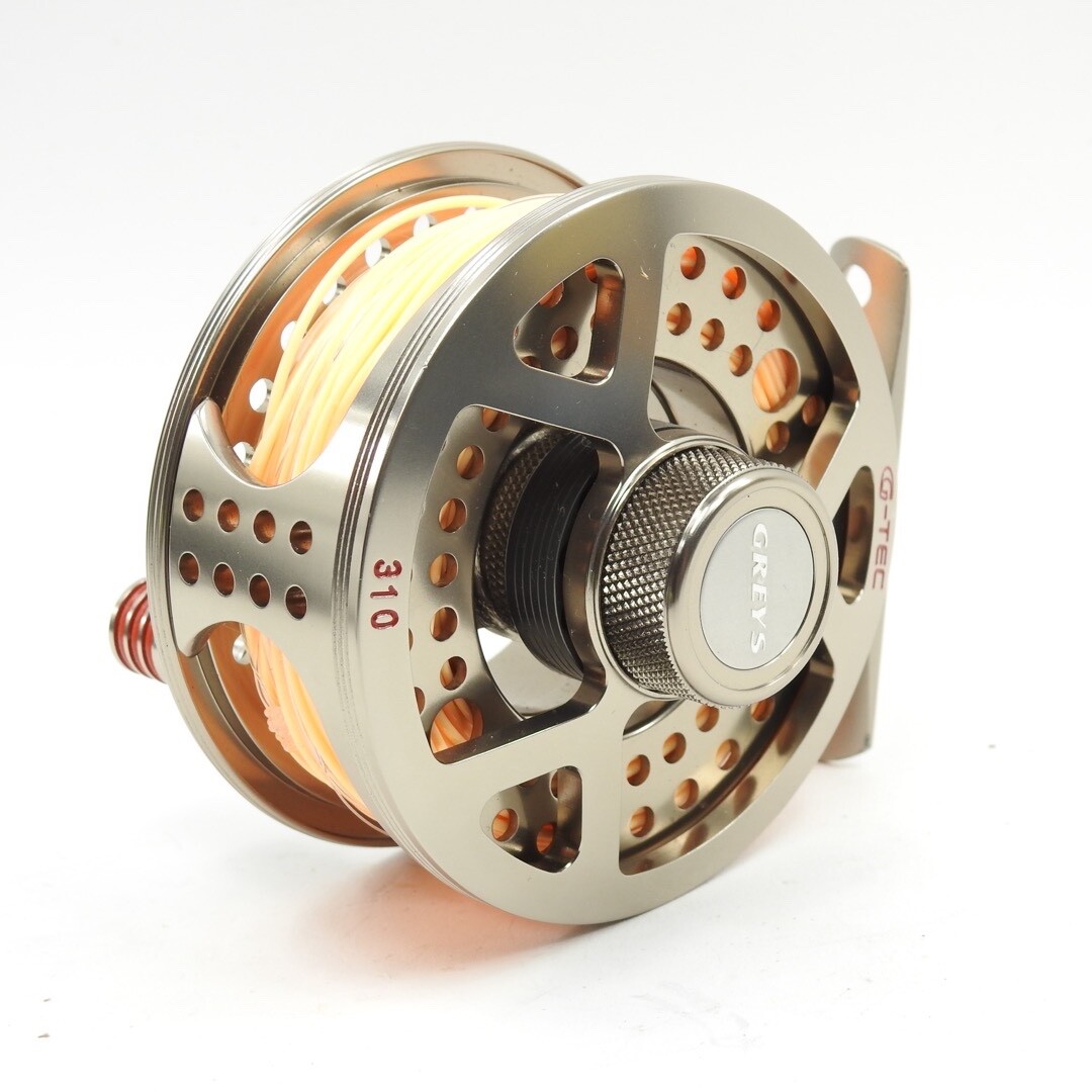 Greys G-Tec 310 Fly Fishing Reel. W/ Pouch.