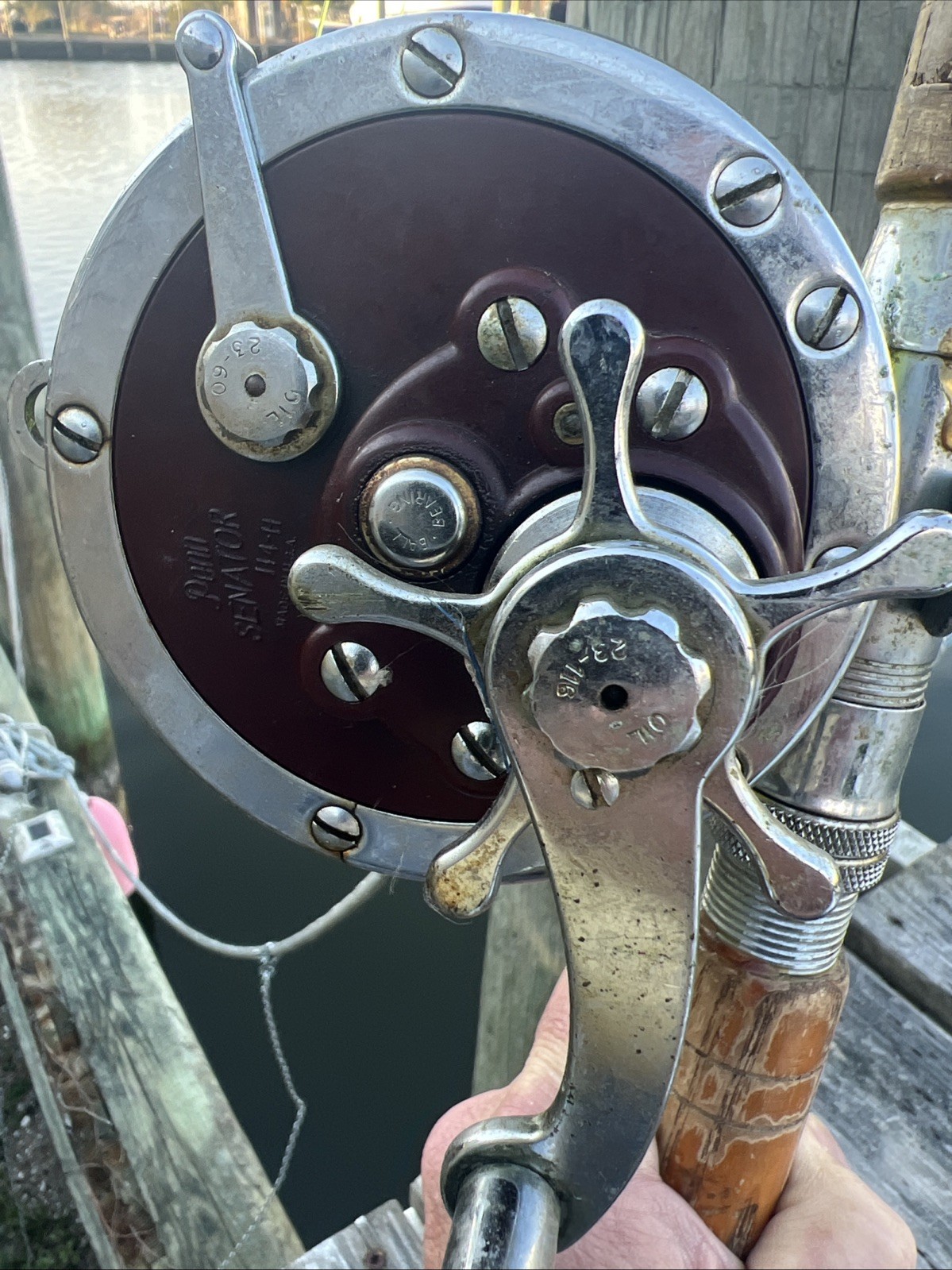 Penn SENATOR Reel 114-H 6/0 Heavy Duty Conventional Saltwater Fishing Reel