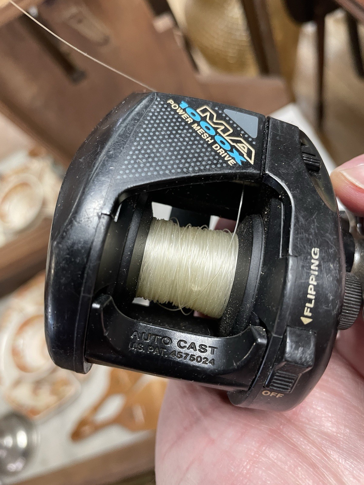 Daiwa MA 1000X Power Mesh Drive Casting Reel Vintage Flipping Mag Force Japan