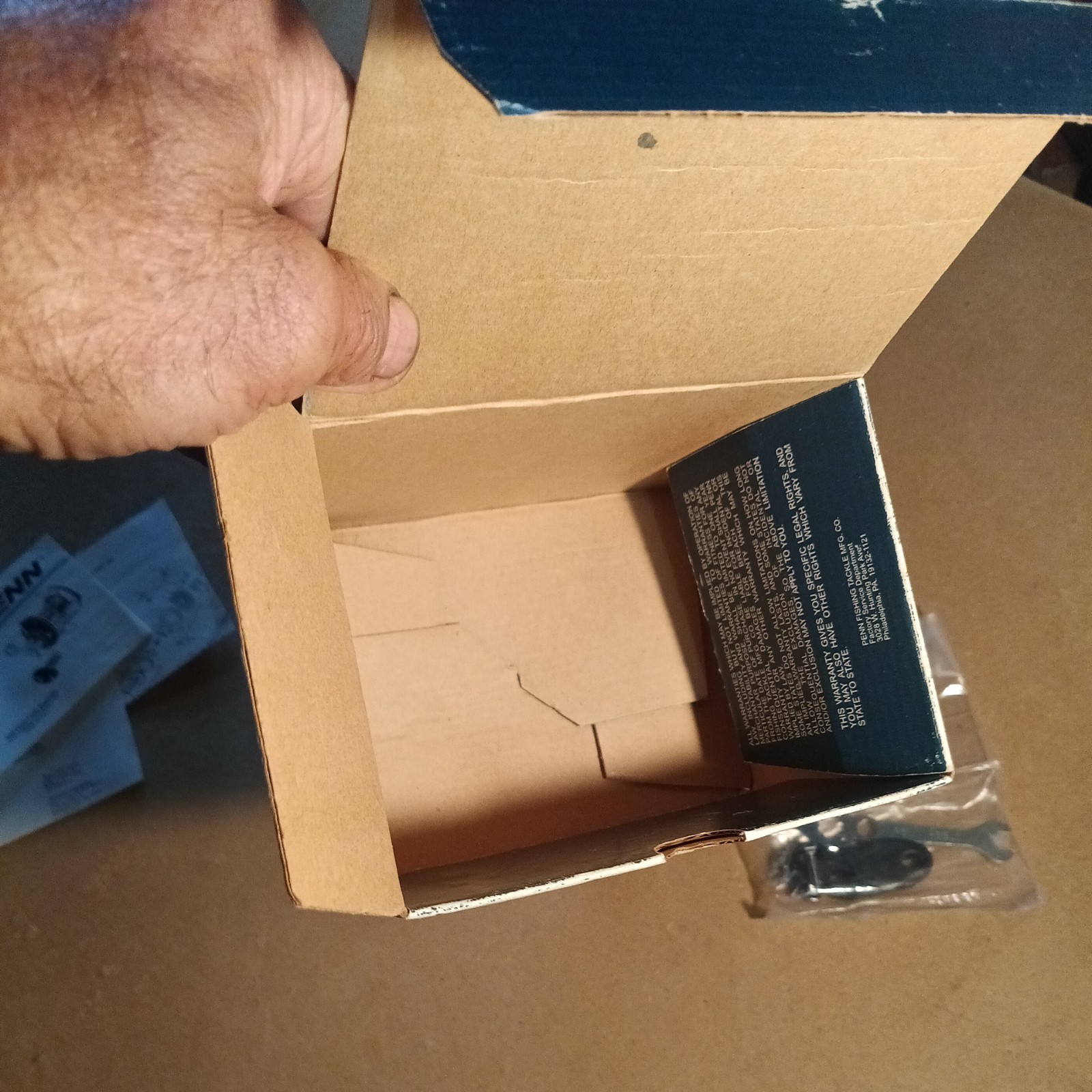 NEW OLD STOCK UNUSED VTG Penn 309m Level Wind w/papers, tools, box & line! db