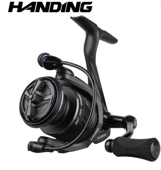 HANDING M1 Spinning Reel 12kg Max Drag Graphite Reel, 9 + 1 Ball Bearings, 5.2:1