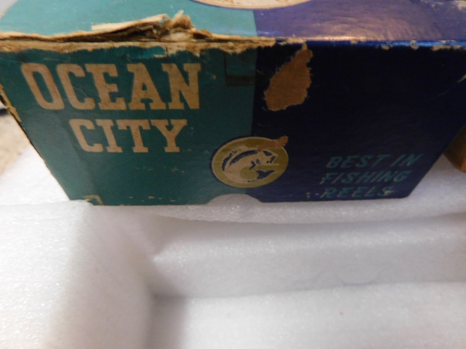 Vintage Ocean City No. 1591 Fishing Reel w/Original Box