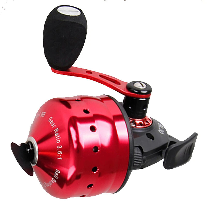 Closed Reel Fishing 4+1BB Gear Ratio Slingshot Closed Metal Wheel Outdoor Bow