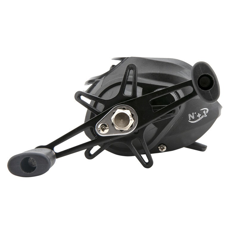 Right/Left Hand Fishing Reel Baitcasting Fishing Reel 7.2:1 Gear Ratio Black