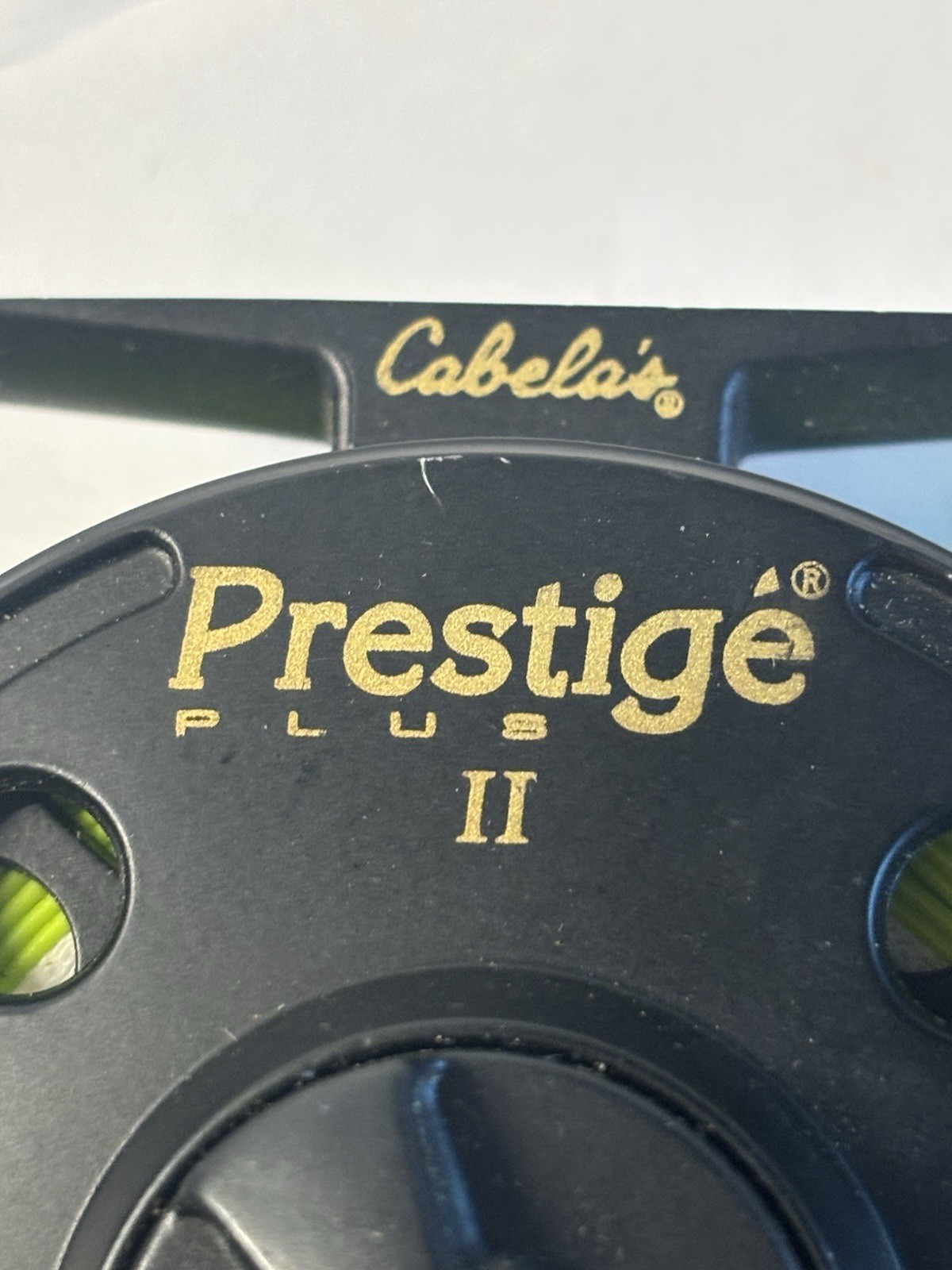 Cabelas Prestige Plus II Premier Reel With Extra Line Excellent