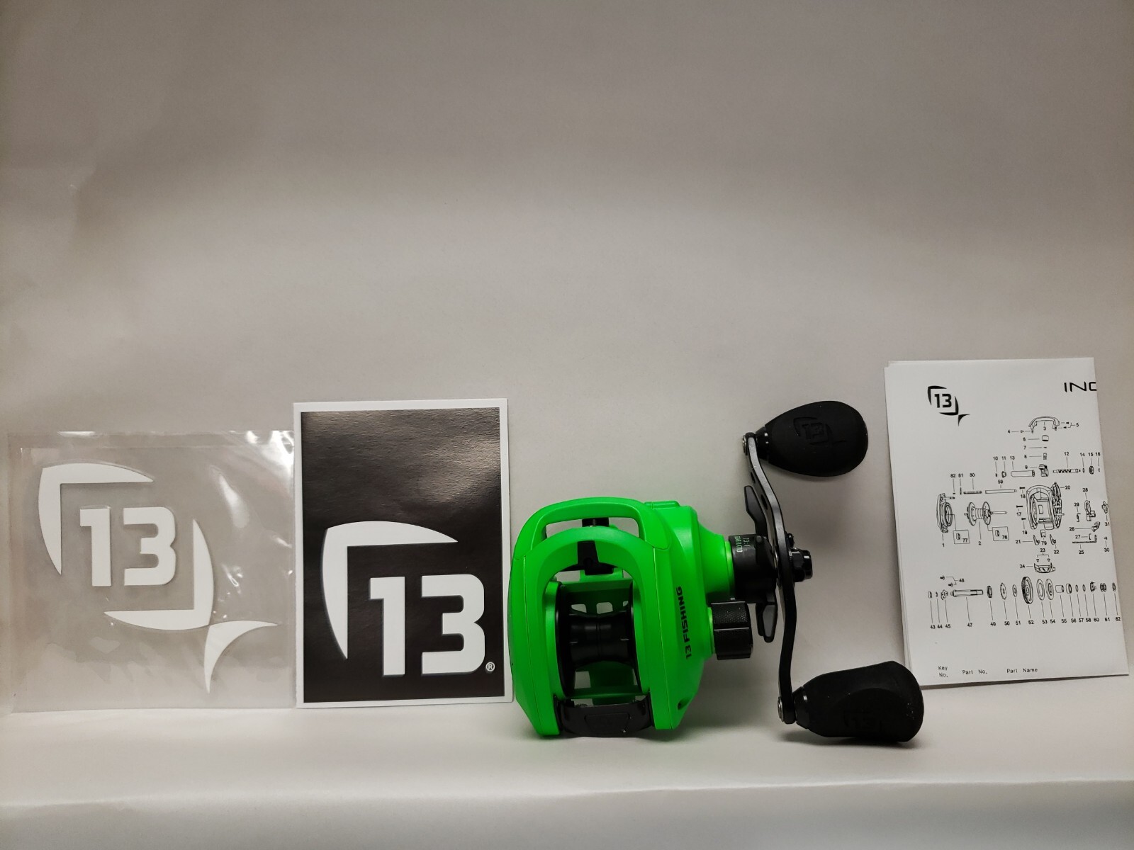13 Fishing Inception Sport Z 7.3:1 Baitcaster Reel ISZ73RH CZB 6.7 oz Saltwater