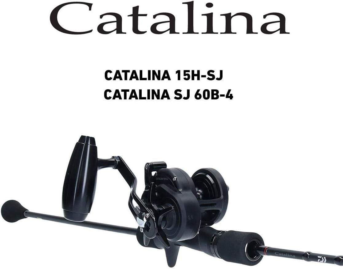 DAIWA Bait Reel 19 Catalina 15H-SJ Right (2019 Model) Black New